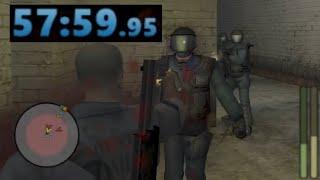 (Former WR) Manhunt in 57:59 - Glitchless Speedrun