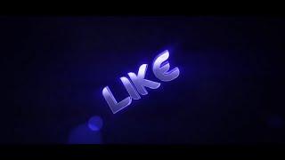 Like,share and subscribe 3D intro