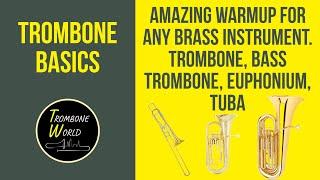 Amazing Warmup for Trombone (and any brass instrument) by Christian Lindberg