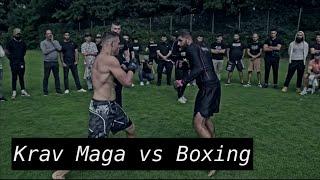 What Happens if you Kick a BOXER?! Krav Maga vs Boxing