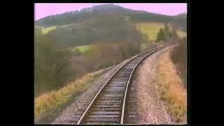 Class 153 cab ride Heart of Wales line Knighton to Llandrindod Wells .1993.