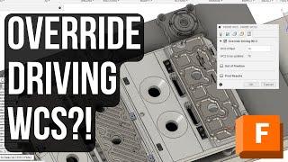 What is Override Driving WCS in Fusion?