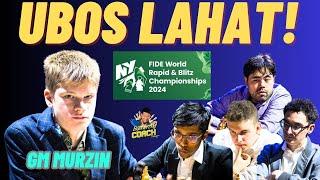 The New World Champion! PARANG SI MAGNUS LANG NAGLALARO! Fide World Rapid Champion 2024