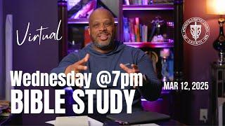 SBC Wednesday Bible Study| March 12th | Rev. Dr. Eric W. Lee, Sr.