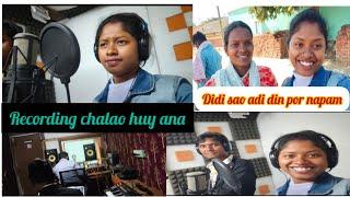 recording chalao huy ana # new santhali vlog video 2025#asima hansda official