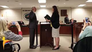 Tom Cagley sworn in as the New Council Member- Lake Forest