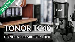 TONOR TC40 USB Condenser Microphone - is this the best budget microphone? - Unboxing & Review