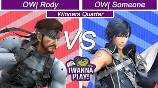 Smash For All - OW| Rody (Snake) Vs OW| Someone Chrom Winners Quarter