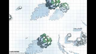 Arctic Tundra | D&D Animated Battle Map (Loop)