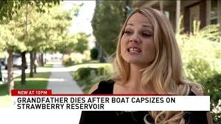 Utah family remembers father killed when boat capsized on Strawberry Reservoir