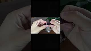 How to install Alligator Leather iWatch Band