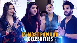 Tv Most Popular Celebrities | Mannara, Karanveer Mehra, Rashami Desai, Divyanka Tripathi.