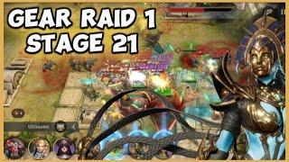 Hatssut Doing Hatssut Things | Gear Raid 1 Stage 21 | NO POD | Watcher of Realms.