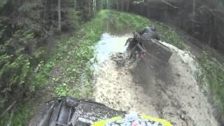 mud Yamaha Grizzly 700