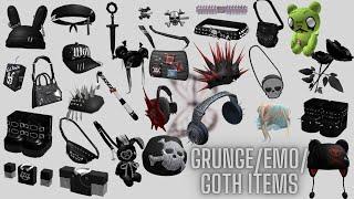 GRUNGE/GOTH/EMO ITEMS WITH CODES ||Part 2||