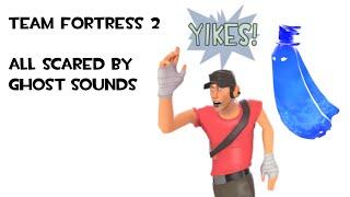 Team Fortress 2 - All Scared By Ghost Sounds