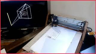 PLOTTER ARDUINO DIBUJANDO