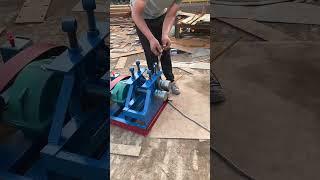 Steel bar rounding machine Flat iron rounding machine