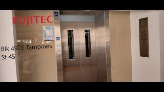 Blk 497E Tampines CP - New Fujitec lift