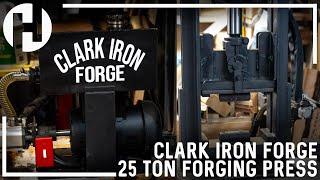 The Clark Iron 25 Ton Forging Press