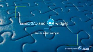 Demo of Drupal modules: amoCRM Widget Mail & amoCRM Contact