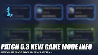 Patch 5.3 New Game Mode and Information - Wild Rift