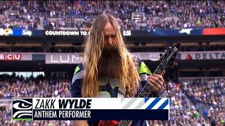 Zakk Wylde Performs National Anthem Ahead Of Week 9 vs. L.A. Rams