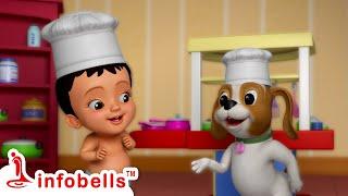 ಚಿಟ್ಟಿಯ ಅಡಿಗೆ ಆಟ - Playing with Kitchen Toys | Kannada Rhymes and Kids Shows | Infobells
