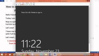 How to Convert Windows Server 2012 R2 GUI to Core Mode