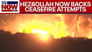 ‘Battered’ Hezbollah backs Lebanon ceasefire efforts, omits mention of Gaza deal | LiveNOW from FOX