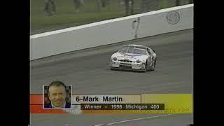 1998 Mark Martin Michigan with 8 laps to go