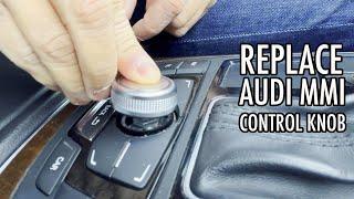 Audi MMI Control Knob Rotary Wheel Menu Nav Cover Replacement