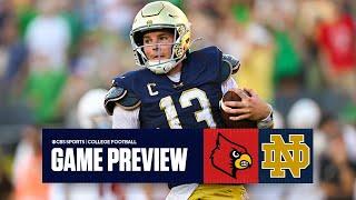 No. 15 Louisville at No. 16 Notre Dame GAME PREVIEW | College Football Week 5