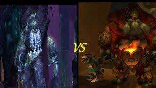 Epic rap battles of Dungeon History: Volkhan vs Ozruk