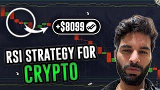 Master $8,099 RSI Strategy in Crypto | Binary Trading Live with Manish Bhati