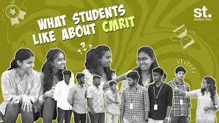 3 Things Students like about CMRIT || StudentTribe || Sri Charan Lakkaraju