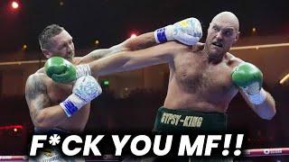 JUST NOW :Tyson Fury and Usyk's Confrontation Just Changed Boxing FOREVER!