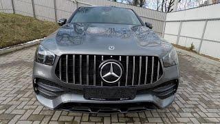 review car Mercedes-Benz GLE Coupe, 2020. Обзор авто Мерседес Бенц Гле Купе 2020 года. Минск