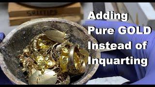 Adding PURE GOLD Instead of Sterling Silver