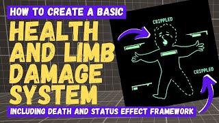 How To Create A Basic Health And Limb Damage System - Unreal Engine 5 Tutorial