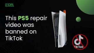 This PS5 repair video was banned on TikTok!!! #mustwatch