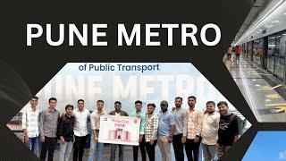 Pune Metro Vlog  Swargate Metro Journey  District Court to Swargate Exploring Metro Station