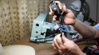 Step by Step Restoration of a Singer Model 337. A Series. Part 9 Motor and Wires Removal