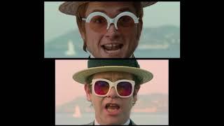 "I'm Still Standing" Rocketman side by side comparison (HD 1080p)