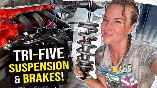 Upgrading 57 Chevy front SUSPENSION & BRAKES!