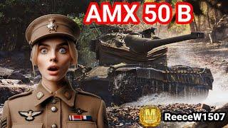 AMX 50 B Autoloader Powerhouse! | World of Tanks Best Replays