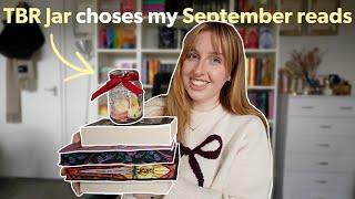 TBR prompt jar chooses my September reads! 🫙 September TBR