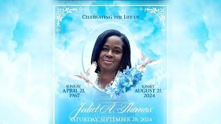 Thanksgiving Service for the Life of Juliet A. Thomas