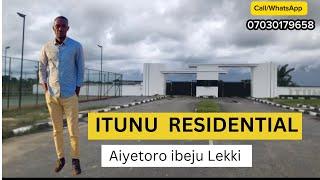 INSIDE A SMART ESTATE IN IBEJU LEKKI CLOSE TO LEKKI NEW INTERNATIONAL AIRPORT || ITUNU RESIDENTIAL