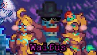 Cute Waifus in Terraria Calamity Mod